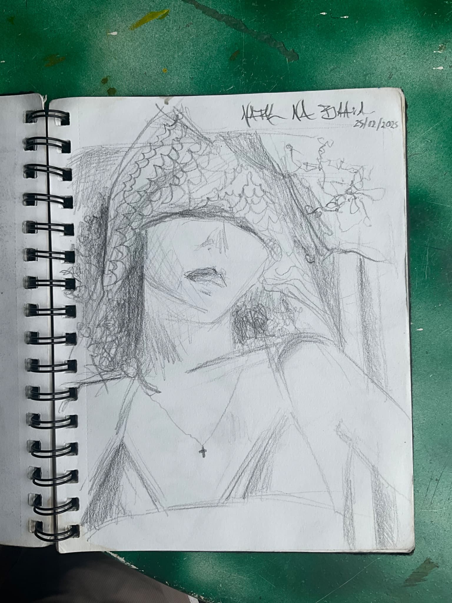 Travel journal page