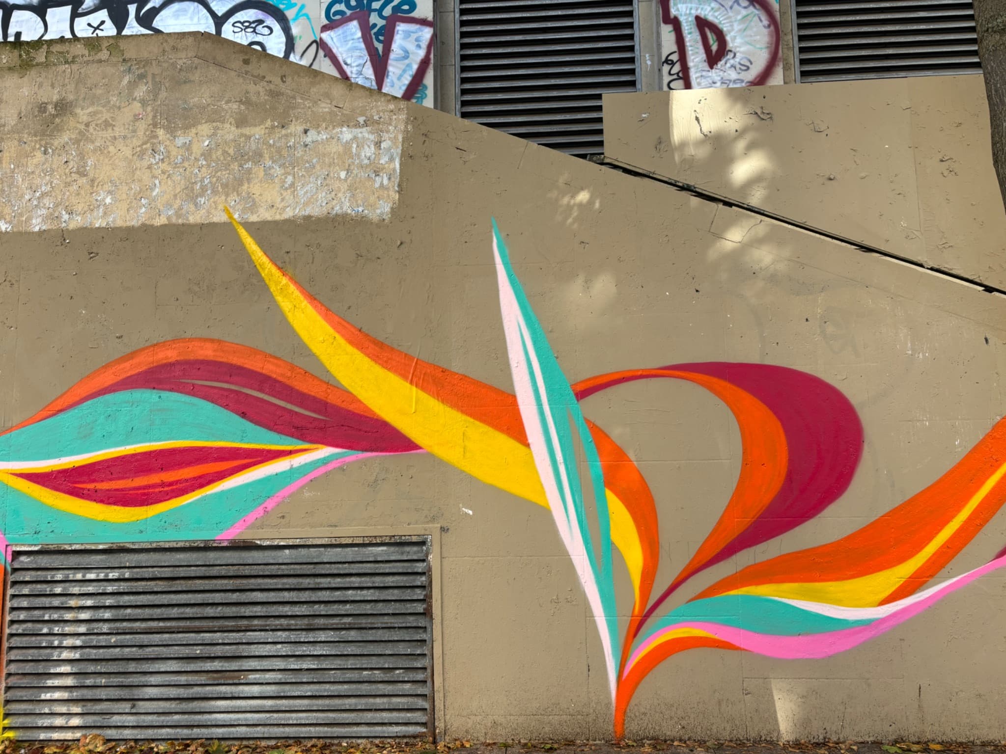 Mural, Châtelet, Paris