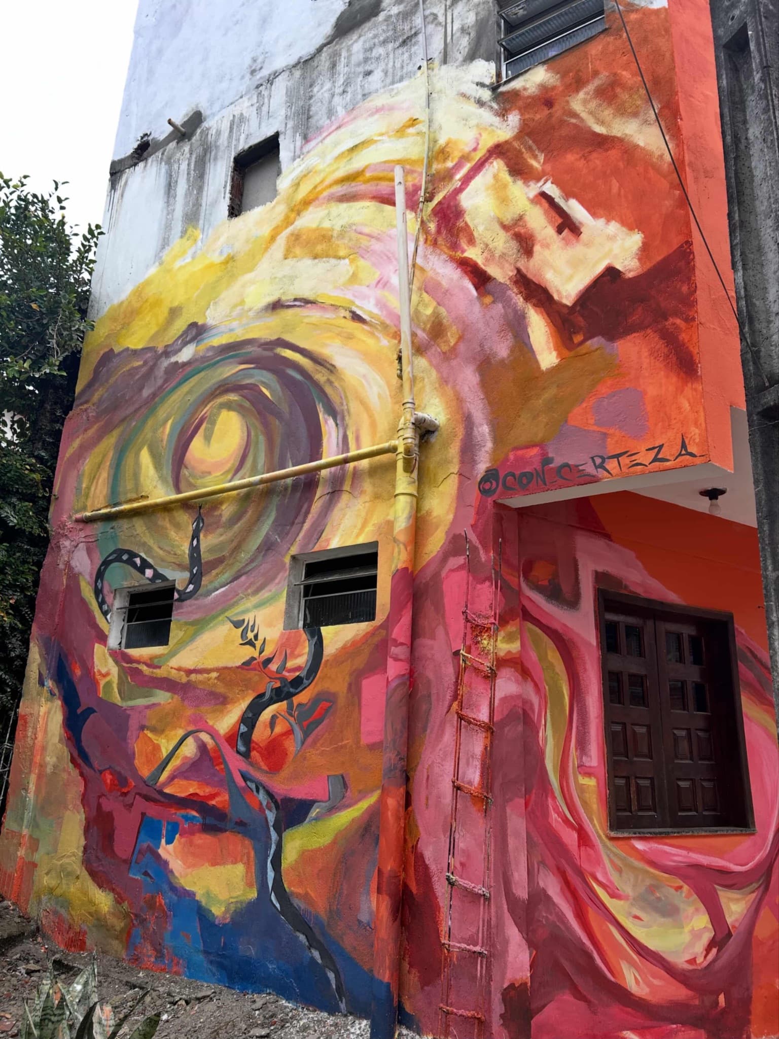 Mural, Itacaré, Bahia